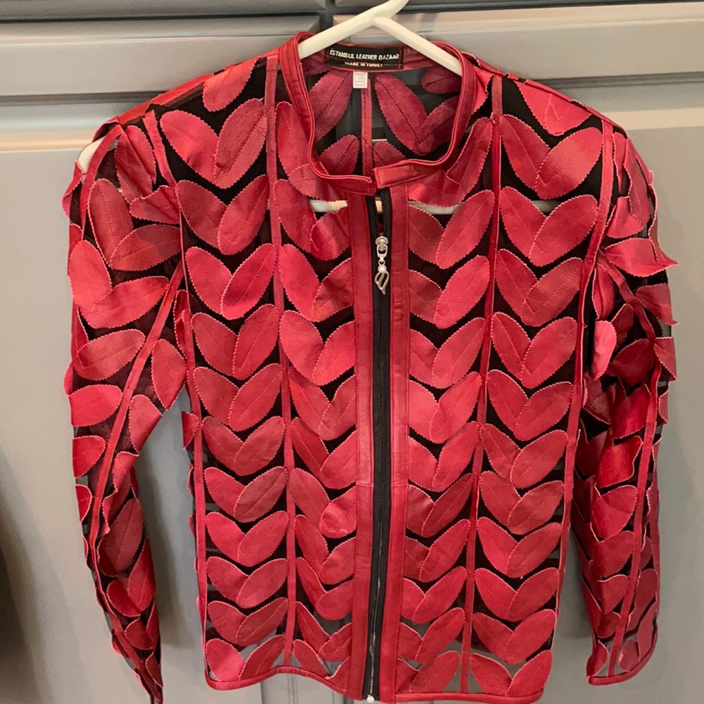 Leather jacket/blazer.  From Istanbul… Turkey.